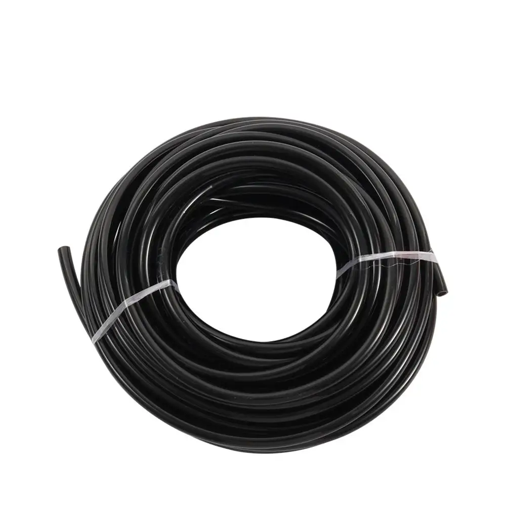 10m Black 4/6mm Pu Pipe Garden Atomizing System Watering Hose  Horticultural Agriculture Irrigation Aquarium CO2 System Tube