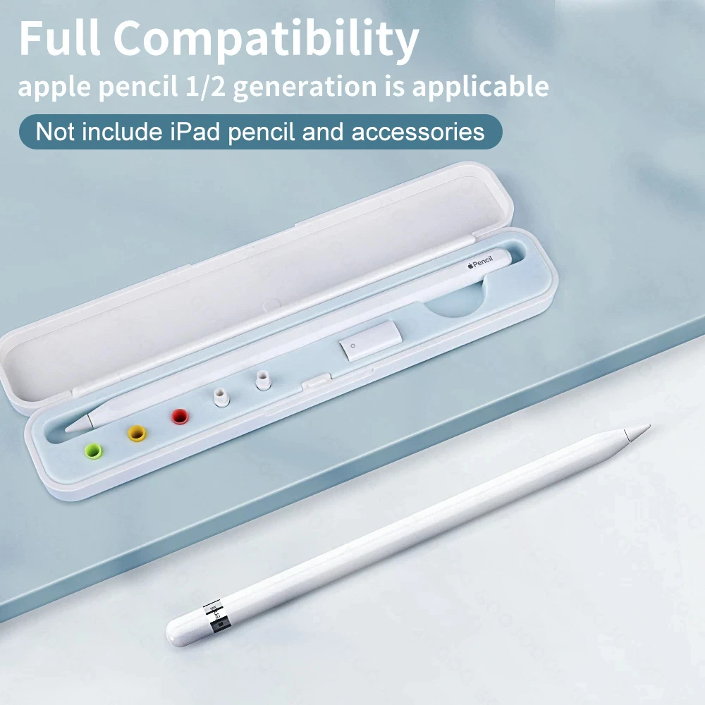 For Apple pencil 2 case For Apple Pencil 1nd Gen Storage Box touch tablet pen Accessories Portable Hard Cover Travel Case