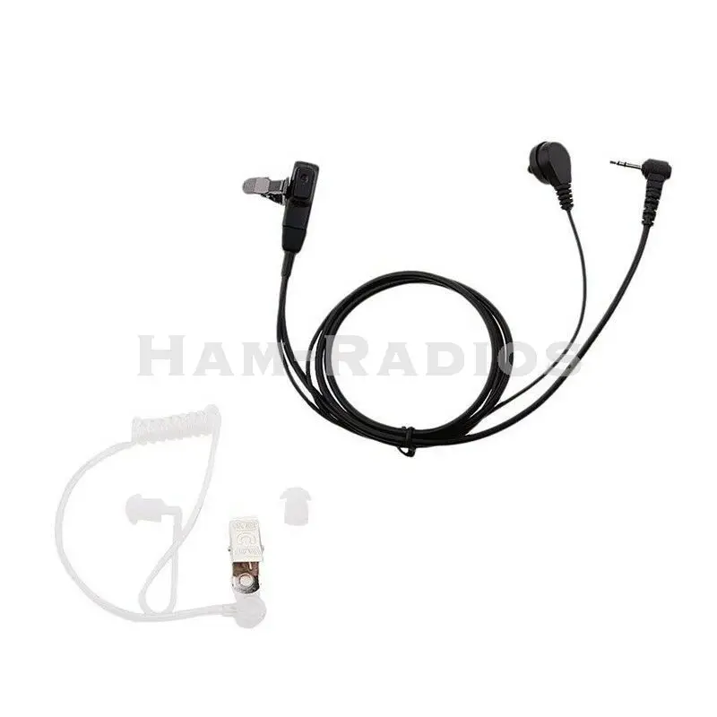 

Walkie Talkie Acoustic 2.5mm Earpiece Earphone Mic for Motorola T5428 T6200C T5308 E2O4 air tube headset