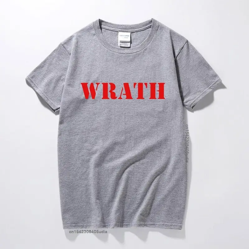 Limited Wrath Natural Selection Logo Design Men Black T-Shirt Men Women Camisas Hombre Oversized T Shirt Cotton