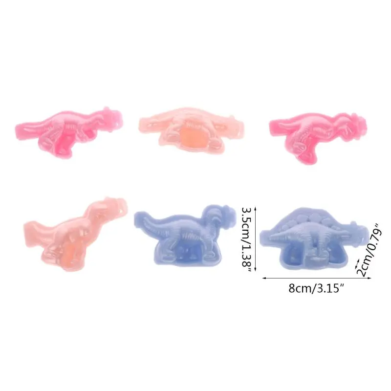 Dinosaur Plasticine Mould Tools DIY Clay Moulds Toy Kit Dough Modeling Clay Toys