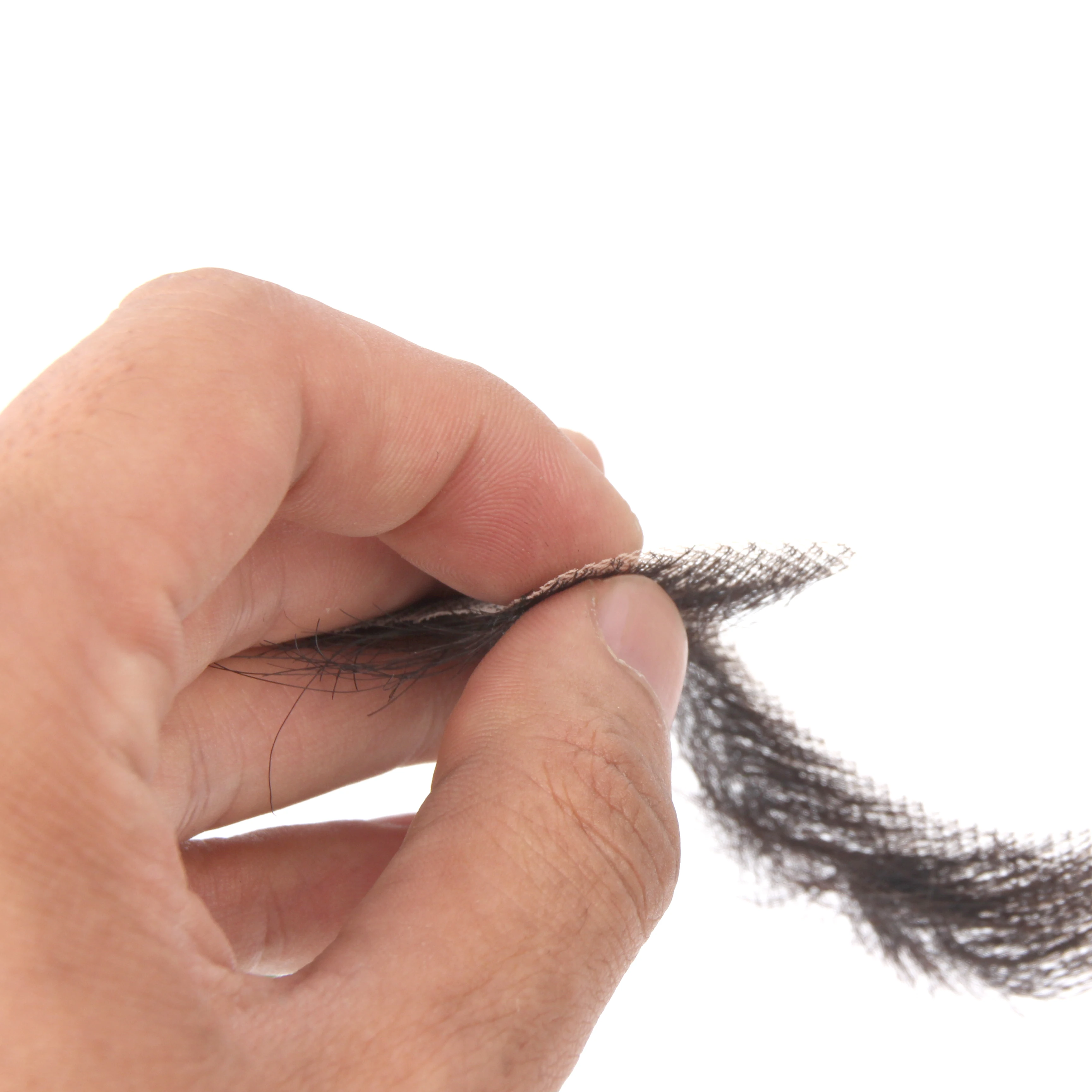 LiangMo Lace Beard For Men Cosplay Lace Invisible Fake Beards Hair Hand Made Mustache Hair Lifelike