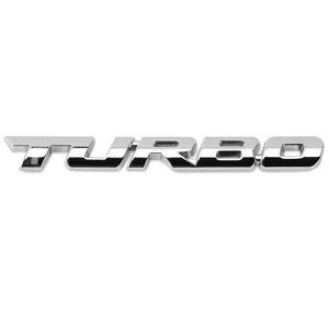 Metal turbo logotipo emblema etiqueta do carro para opel mokka antara astra g j h insignia vectra corsa zafira 12 principais vendas bomba ferrari - №8