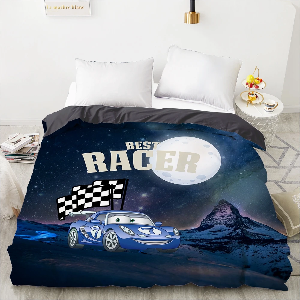 Car Cartoon Kids Duvet cover Quilt/Blanket/Comfortable Case Bedding for children baby girls 140x200 240x220 for Home BANK