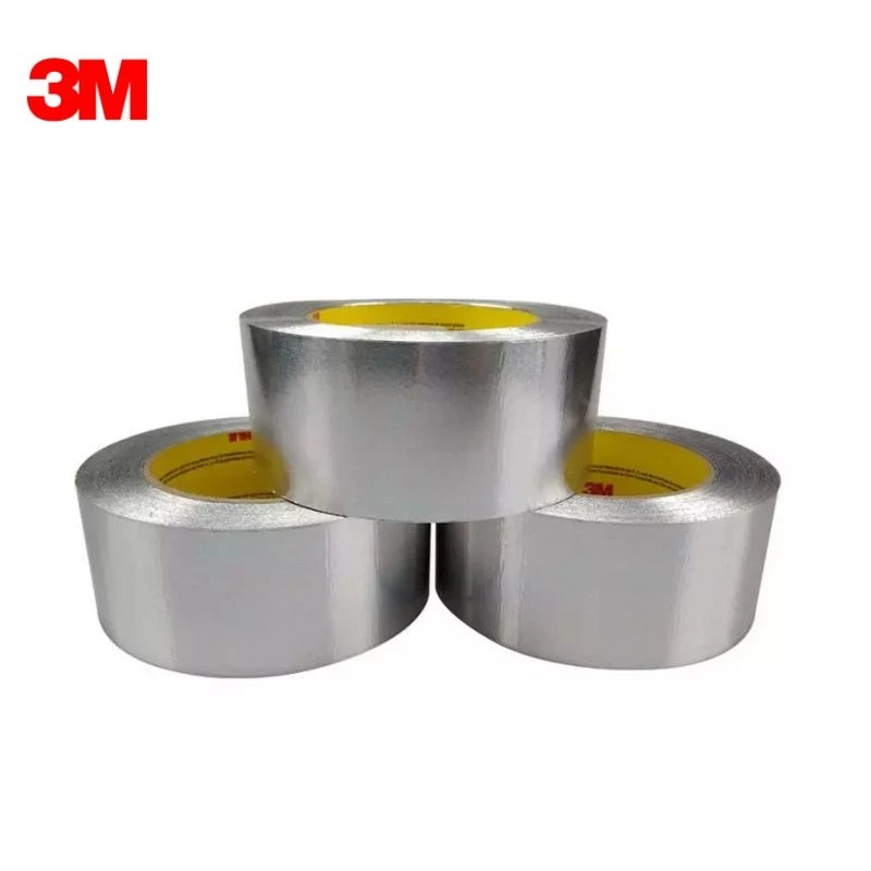 3M 425 Versatile Aluminum Foil TapeMasking Shielding Splicing, 4INx60YD, (Pack of 1) , Dropshipping