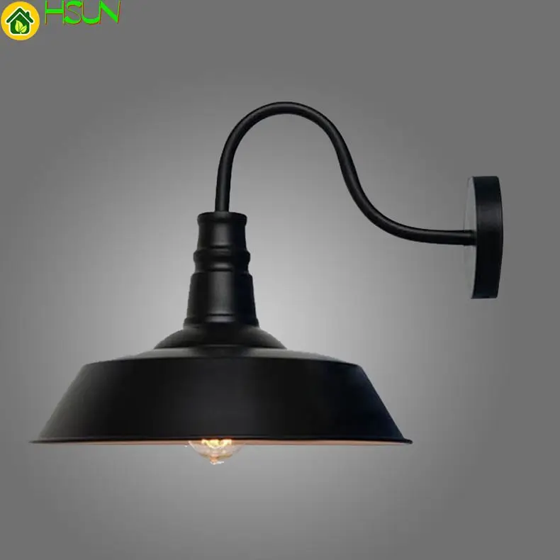 Iron Wind Wall Lamp Originality Industry Personality Bar Counter Café Continuous System Lid Yes Network Wall Lamp