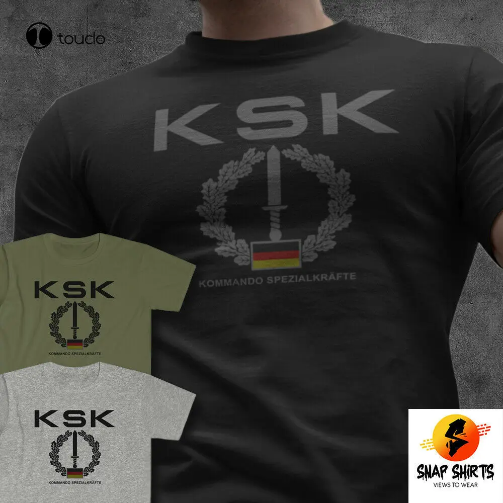 New Ksk German Army Special Forces Kommando Spezialkräfte Covered Ops T-Shirt