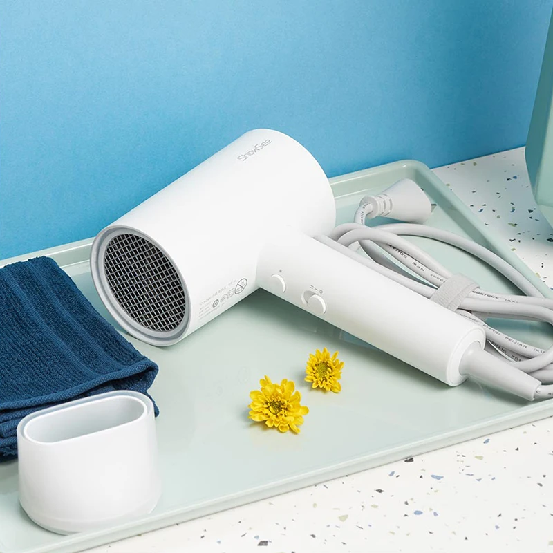 Youpin Showsee originale anione asciugacapelli ioni negativi cura dei capelli 1800w diffusore professionale per asciugacapelli portatile ad asciugatura rapida