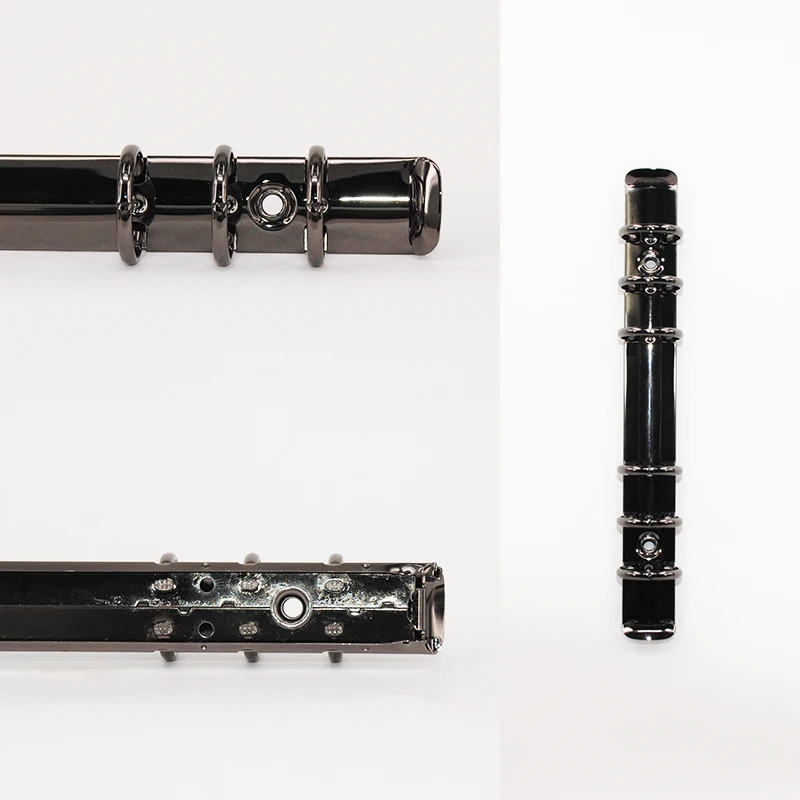 Black Metal Bindmiddel Cilps Map Plakboek Ringen Map Bindmiddel Ringen Voor Notebook Planner Archiefkast Met Ringen Kantoorbenodigdheden