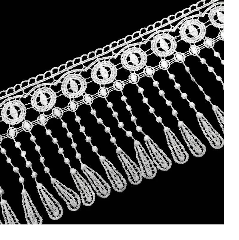 3 Yards Water-soluble lace fringe lace three-dimensional hollow embroidery DIY lace accessories