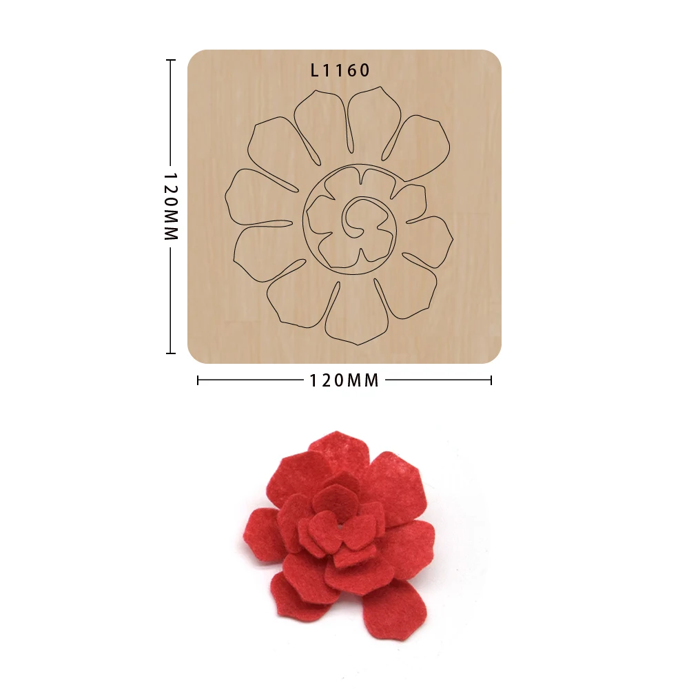 DIY Handmade Leather Cutter Mold, Wood Cuts Dies, Punch Tools, Suitable for Big Shot Machine