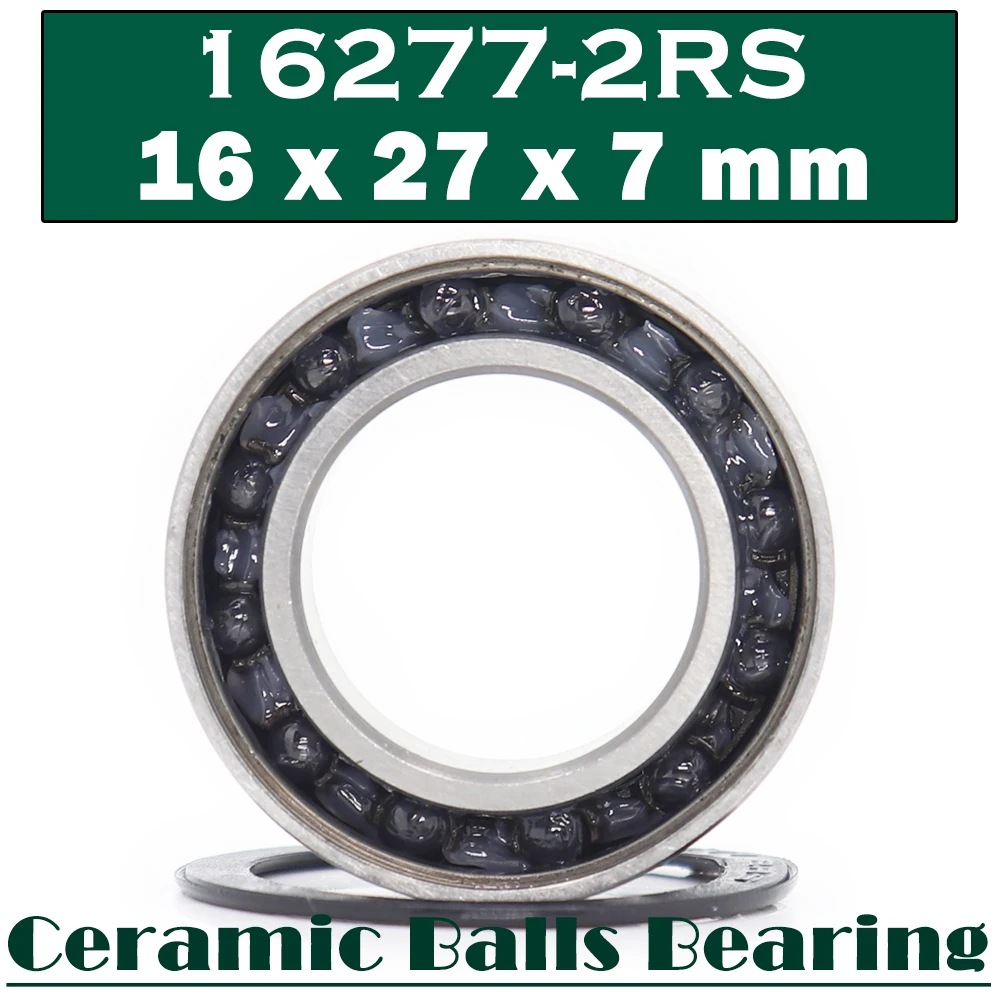 16277 Hybrid Ceramic Bearing 16*27*7 mm ( 1 PC ) Bicycle Bottom Brackets Spares 16277RS Si3N4 Ball Bearings 16277-2RS