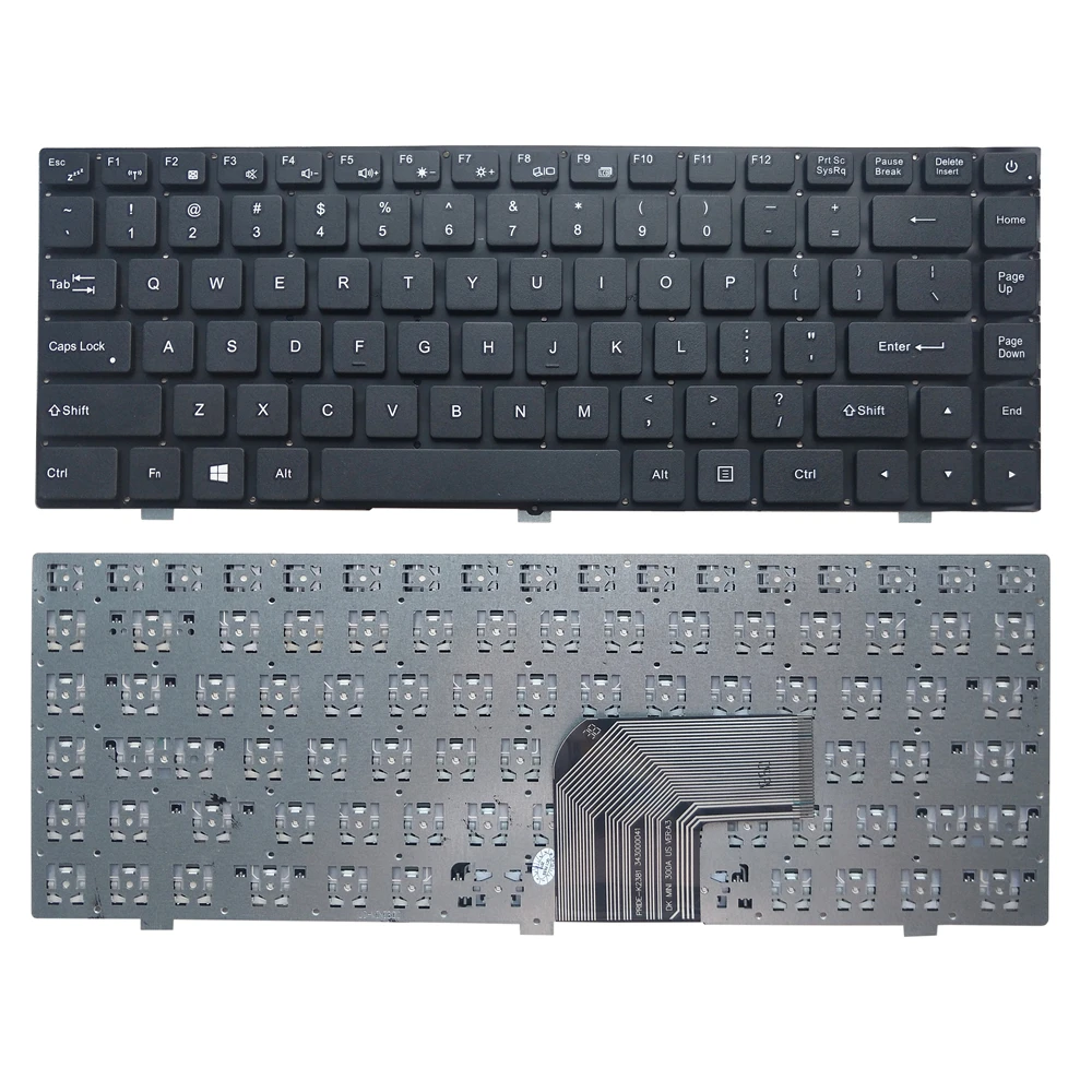 

New US English Laptop Keyboard For Teclast F7 PRIDE-K2381 343000041 DK-MINI-300-US USA United States Fit Russian Keyboards