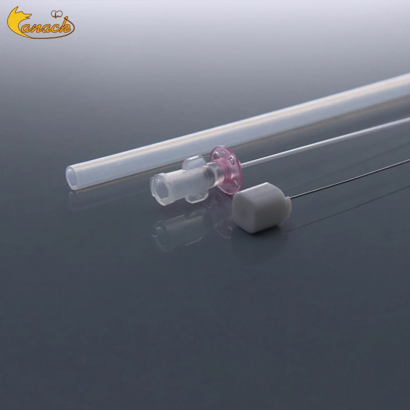 Canack Medical Veterinary Disposable Cat Catheter Pet Catheter With Stylet 3Fr 1pc/3pcs/5pcs/10pcs/20pcs High Quality