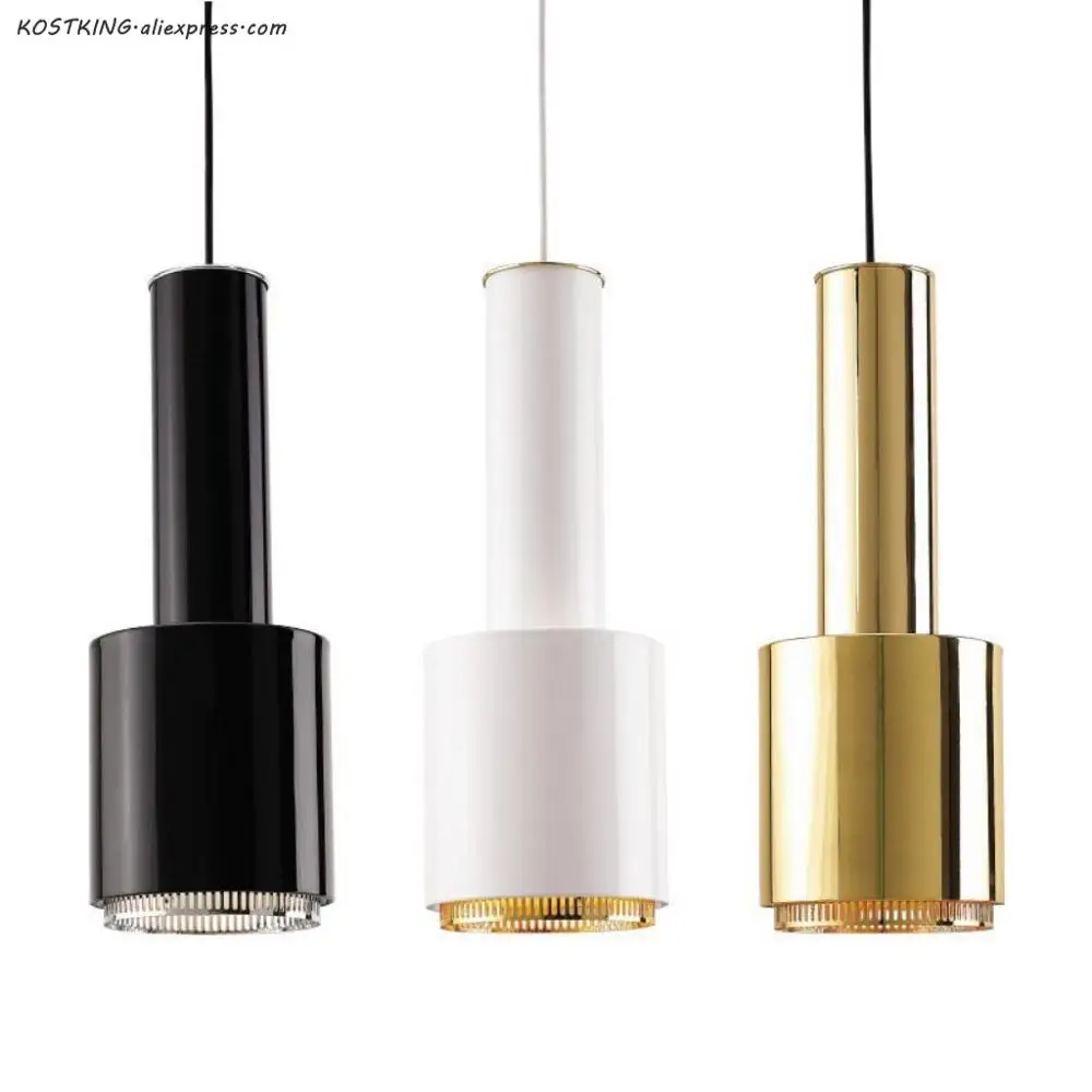 

1 Head Nordic Artek Plated Metal Led E27 Pendant Light H44cm Painted Metal Dining Room Led Hanging Lamp 4 Colors