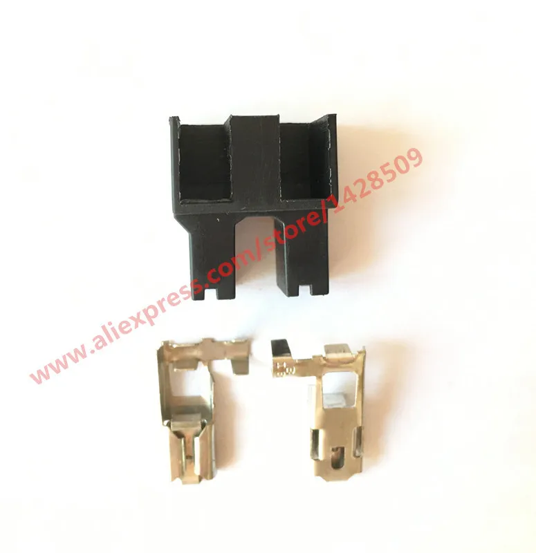 1 Set 2 Pin Gender Sleeve Connector HID Connector Auto Busses Coupler Plug Socket