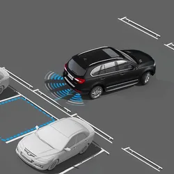 Car 4 Parking Sensor Kit Parktronic Reversing Backup Radar Recoil Auto Detector Backing Assistance Voice Buzzer Automobile