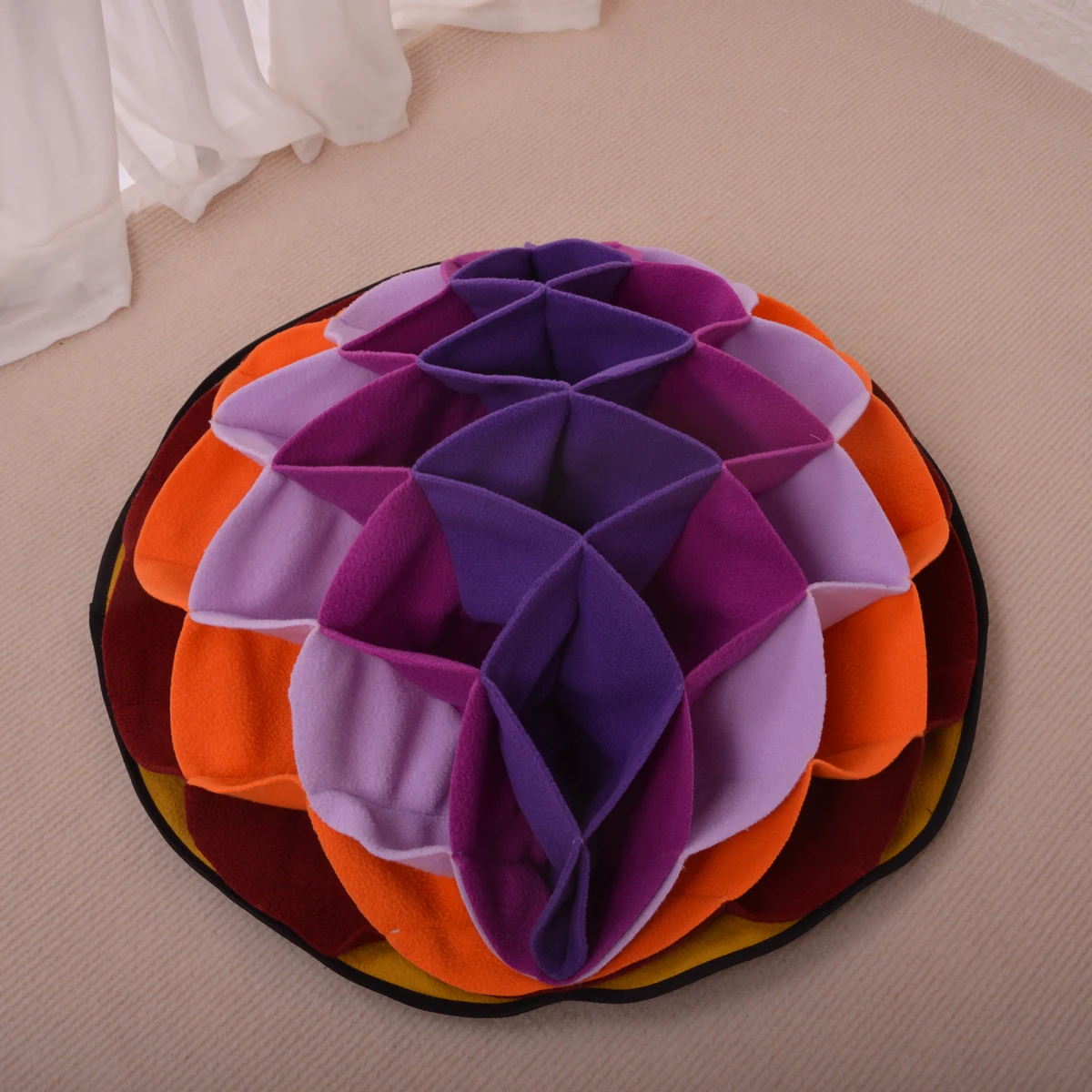 

Pet Sniffing Mat Carpet Toy Dog With Decompression Tibetan Food Blanket Washable