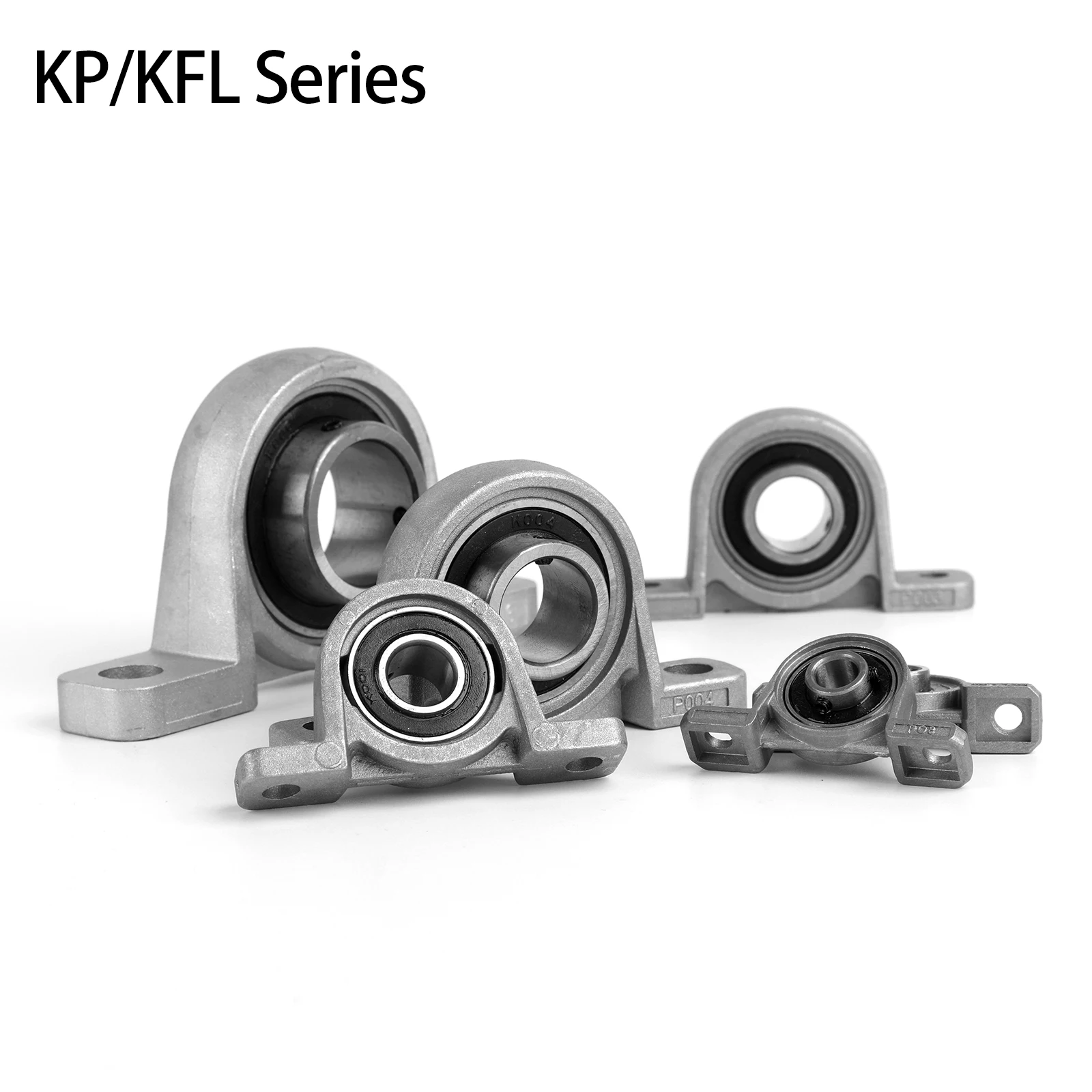 Bearing Shaft Pillow Block Housing Zinc Alloy 10mm Axk 8mm Kfl08 Kp08 Kfl000 Kp000 Kfl001 Kp001 Steel 12mm High Ra 0.05 Mounted