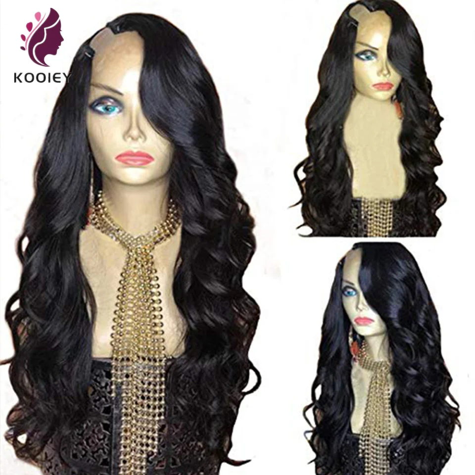 Body Wave Human Hair U Part Wigs For Women Peruvian Hair 2