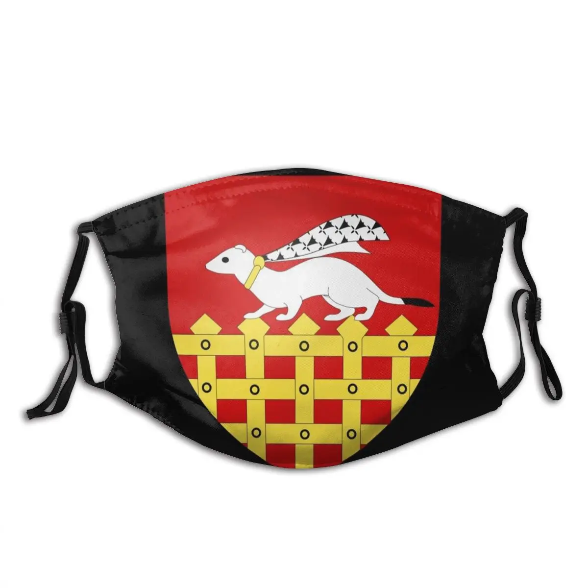 Wappen Von Saint-Malo, frankreich Druck Waschbar Filter Anti Staub Mund Maske Saint Malo Saint Malo Wappen Breton