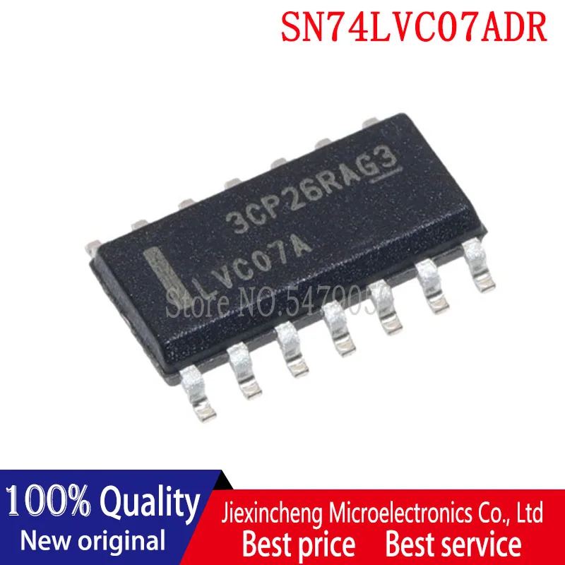 50 قطعة SN74LVC07ADR LVC07A SN74LVC07A SOP14 جديد الأصلي