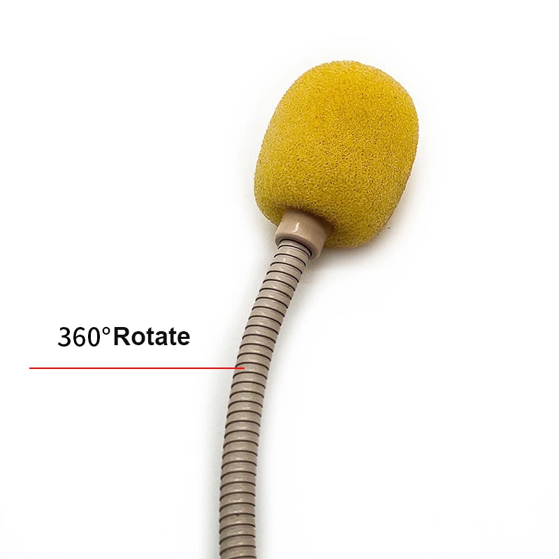 Canfon Omnidirectional Headset Condenser Microphone Compatible for Sennheiser G100/200/300 Saramonic Boya Comica Wireless System