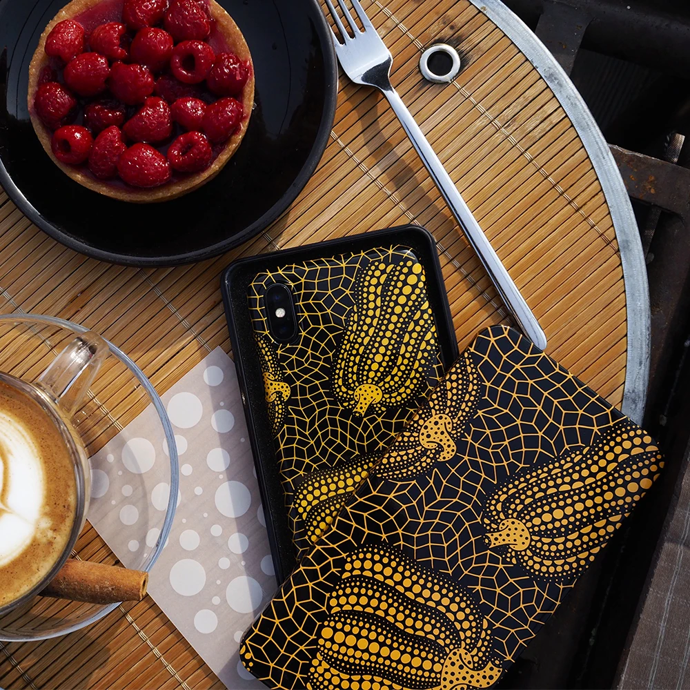 Yayoi Kusama Pumpkin Art Phone Case iphone 13/12 14Promax