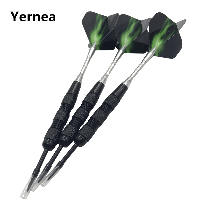 3Pcs Steel Tip Darts Accessories Indoor Sports 20g Nickel Plated Iron Dart Flights Body Aluminium Alloy Shafts Flight Dardos