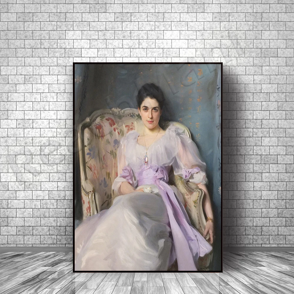 Lady Agnew by Lochnaw-John Singer Sargent masterpiece, classic art poster, home office decorative print