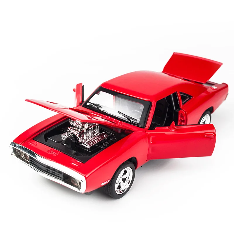 1:32 Dodge Charger 1970 Challenger Alloy Car Models Kids Toys for Children Classic Muscle Car Collection Car Model