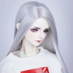 새로운 도착 1/3 1/4 1/6 1/8 Bjd 가발 BJD 인형을위한 고온 긴 머리 MSD SD