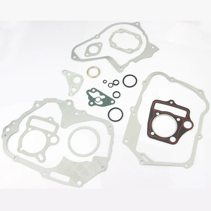 Motorcycle Engine Gasket Kit Motor Cylinder Gaskets Head Base For 50 70 90 110CC Engines Dirt Pit Bike ATV Scooter Quad Buggy