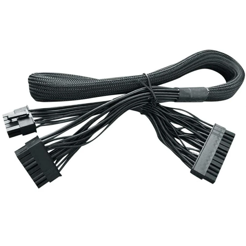 Cabo de reposição para placa mãe de 18 p + 10 pinos para 24 pinos, para evga supernova 650 750 g2 g3