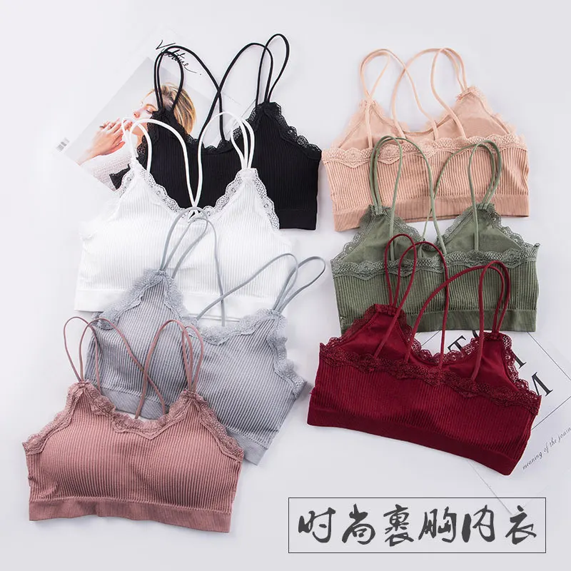 3D Sexy Lingerie Seamless Sport Bra U Type Backless Strapless Top Bra Push Up Bralette Brassiere Women Underwear YJ820