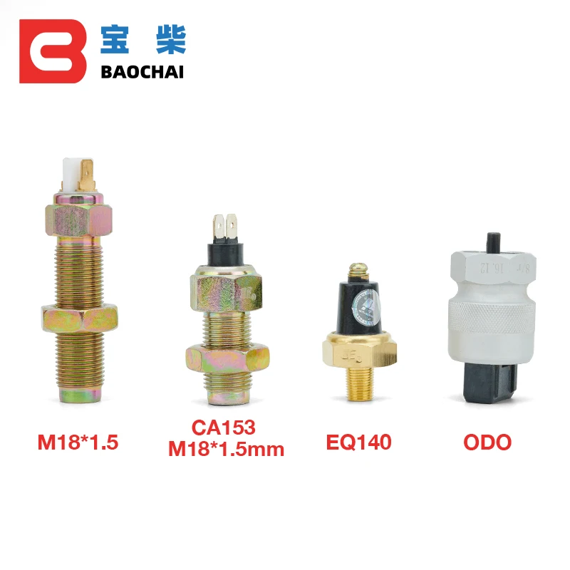 Diesel Generator Alarm Sensor Plug Transmittersproximity Sensor Engine Monitors Oil Pressure Sensor 1/8NP 10mm EQ140