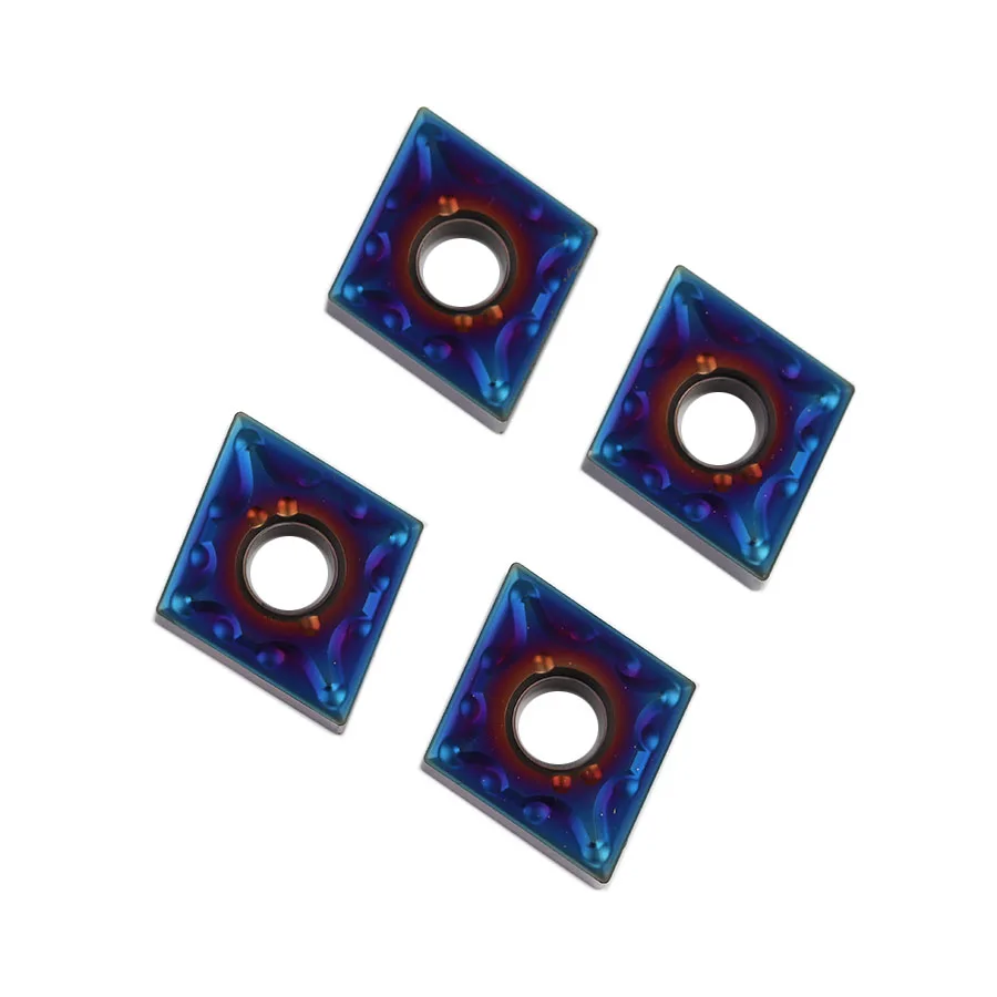 CNMG120404 MA CNMG120408-MA NK9010ภายนอกเครื่องตัดคาร์ไบด์แทรกเครื่องกลึง CNC เครื่องมือ Nano Blue Flame Series ใบมีดตัด