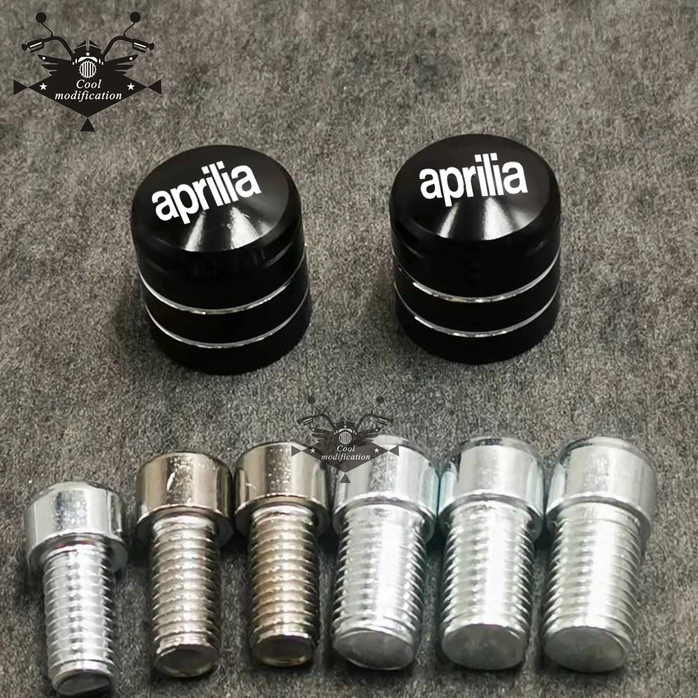 For Aprilia SR MAX300 250 Pagani 150 apr150 MANA850 Motorcycle CNC Aluminum Rear View Handlebar Mirror Bolt Screws Mount Adapter