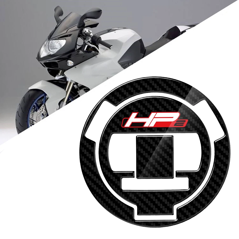 

For BMW HP2 3D Carbon Fiber Appearance Sticker Fuel Tank Cover Covering Pad Motorcycle Fuel Tank Cover Decal