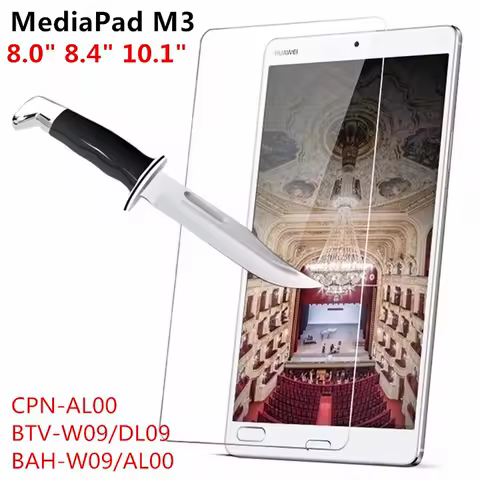 Tempered Glass Screen Protector For Huawei MediaPad M3 8.0 8.4 10.1 Lite 10 CPN-AL00 BTV-W09 L09 BAH-W09 Tablet Protective Film