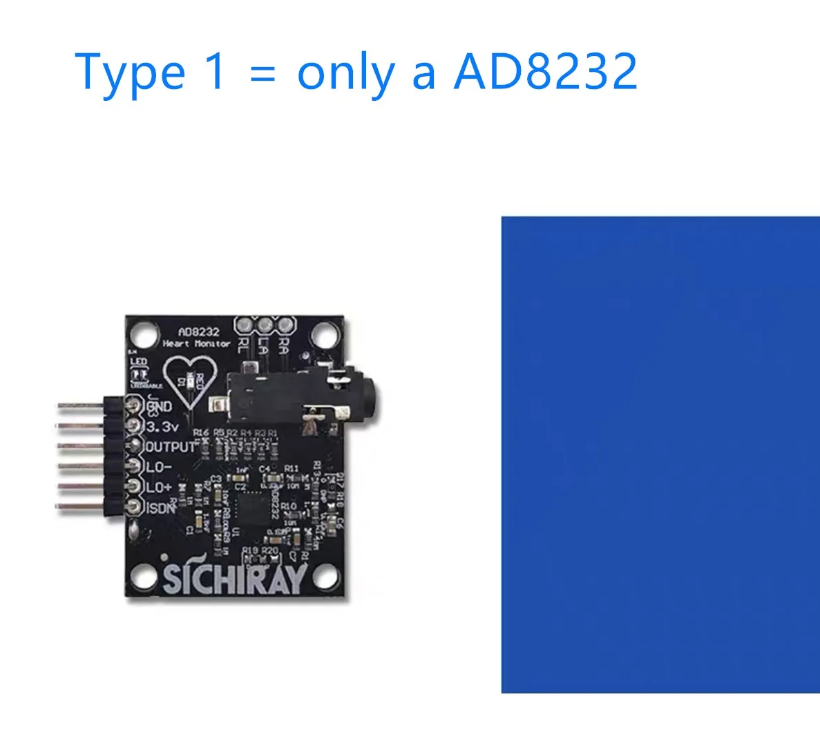 Ad8232 módulo de sensor ecg ad8232 medição pulso monitoramento cardíaco módulo sensor batimento cardíaco para arduino stm32 kits desenvolvimento
