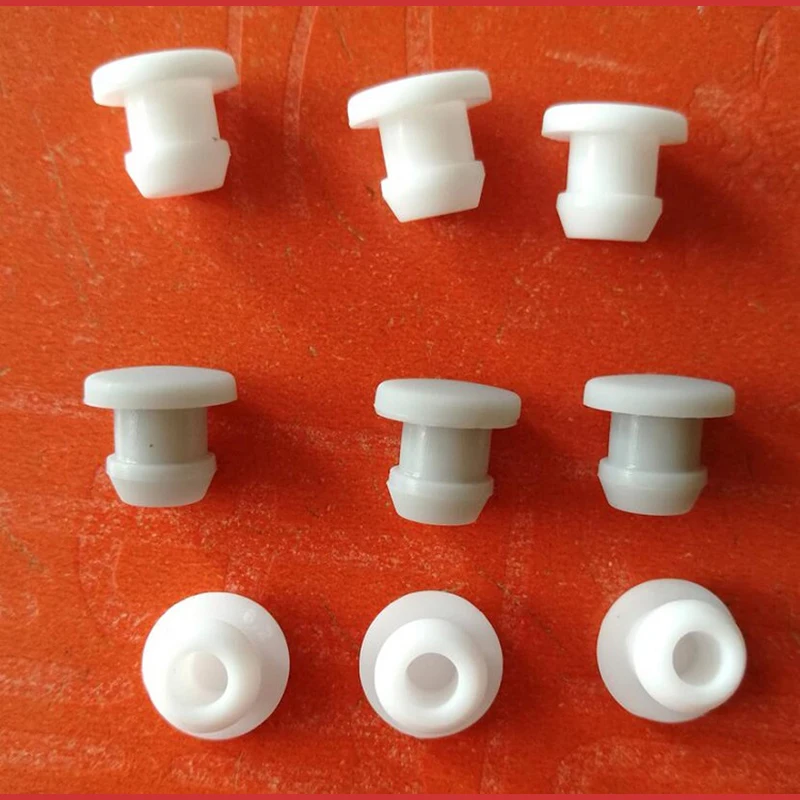 2.5mm Male Hole caps Silicone T type Plug Stopper Silicone gasket end caps Gap Masking Cover 3mm 3.5mm 4mm 4.5mm