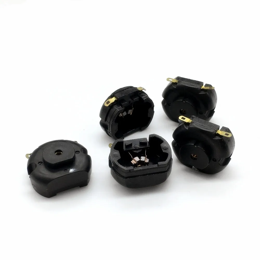 130 Carbon Brush Bearing Cover Parts DIY Four-Wheel Drive Toys Motor Black White Carbon Brush Rear Cover