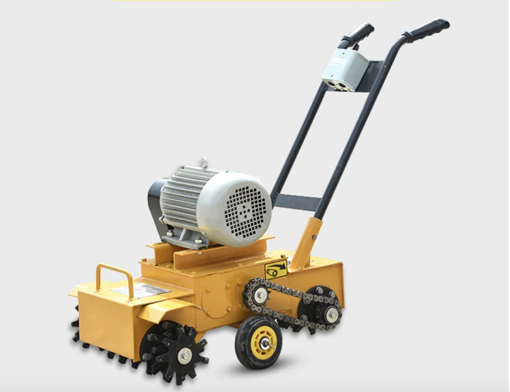 Ground cleaning machine concrete slag cleaning machine floor cleaning chiseling machine milling machine floor machine hair pluck