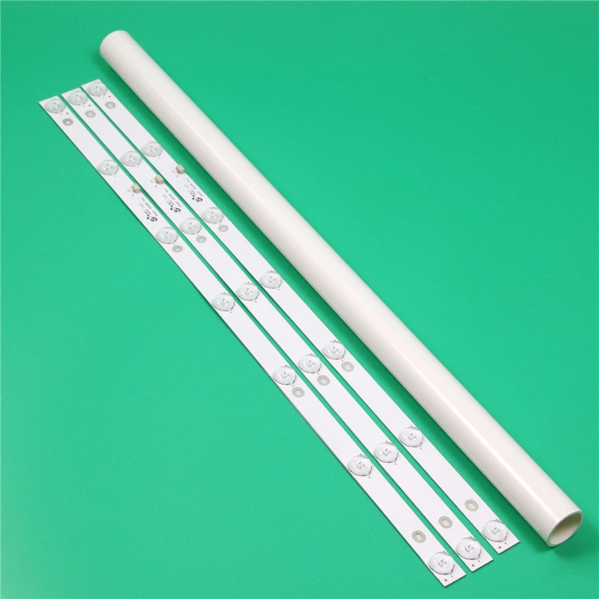 597mm TV Bands For Rolsen RL-32S1502T2C 32" FHD Bars Backlight Strips Line GC32D07-ZC21AG-29 ShineOn 2D02296 Rulers Array