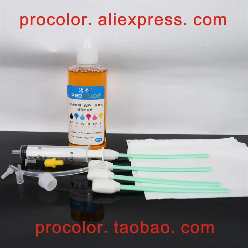 Print head Cleaning liquid ink Tool Washer Clean For Epson Pro 4900 4800 4450 4880 7400 9400 7450 9450 large Format Printer head