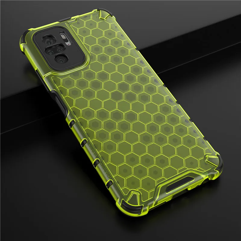 

Armor Case For Xiaomi Redmi Note 10 Pro Max 10S Shockproof Silicone Bumper Back Cover For Redmi Note10 Transparent Coque Cases