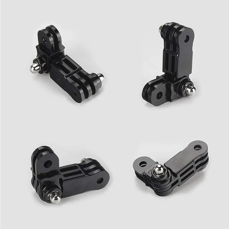 XMPPJFV Accessories Kit for Gopro Hero 12 11 10 9 8 7 6 5 4 Black Adjust Arm Straight Mount Long Short Straight Joints for EKEN