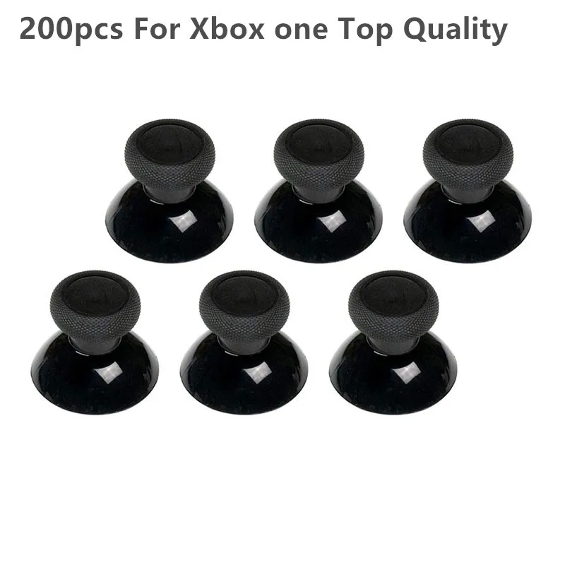 

200pcs/lot For Microsoft XBOX ONE Controller Top Thumbsticks 3D Analog Joystick Replacement Thumb Stick grips Caps Cover Buttons