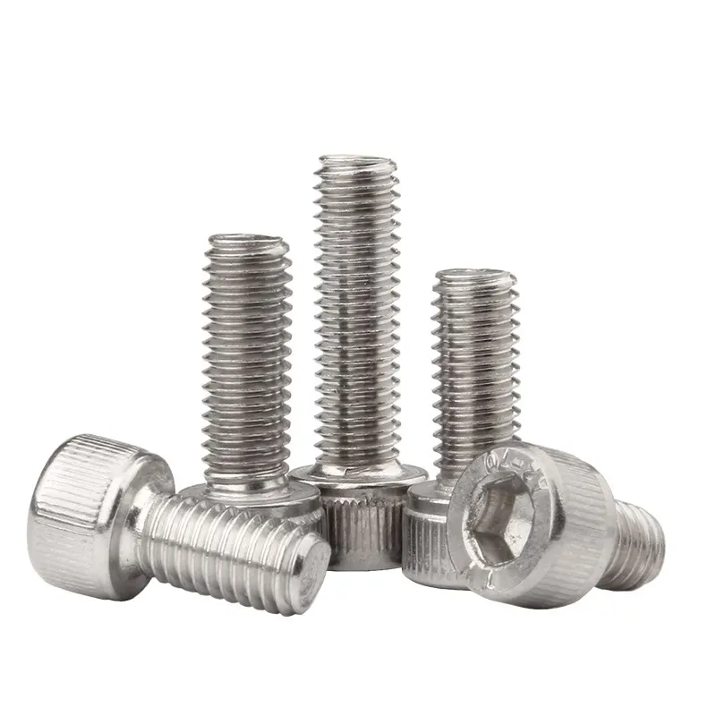 10/50pcs M2 M2.5 M3 M4 M5 304 A2 Stainless Steel grade 12.9 DIN912 Hexagon Hex Socket Head Cap Allen Bolt Screw L=3-20mm